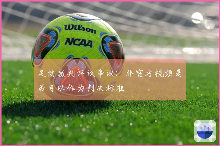 足协裁判评议争议：非官方视频是否可以作为判决标准